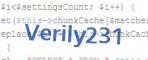 verification code